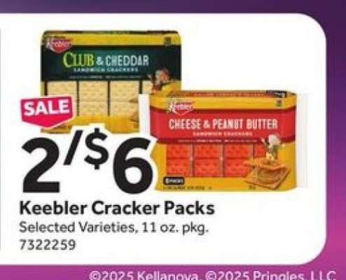 Keebler Cracker Packs