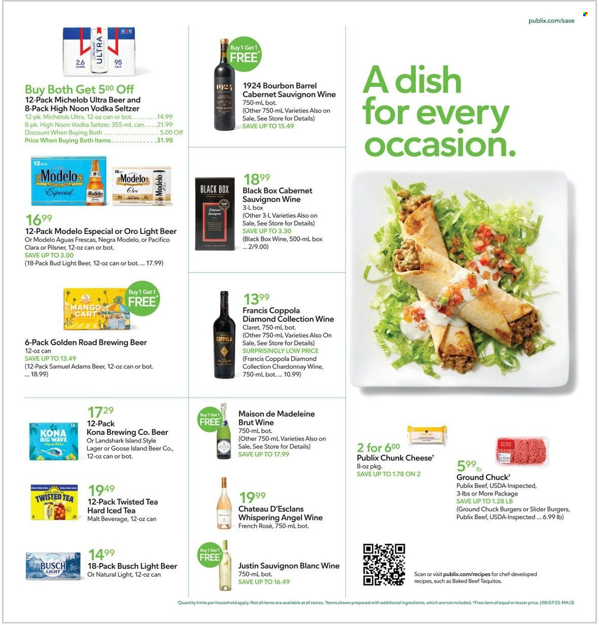 Publix ad - 08/07/2025 - 08/13/2025. Page 3