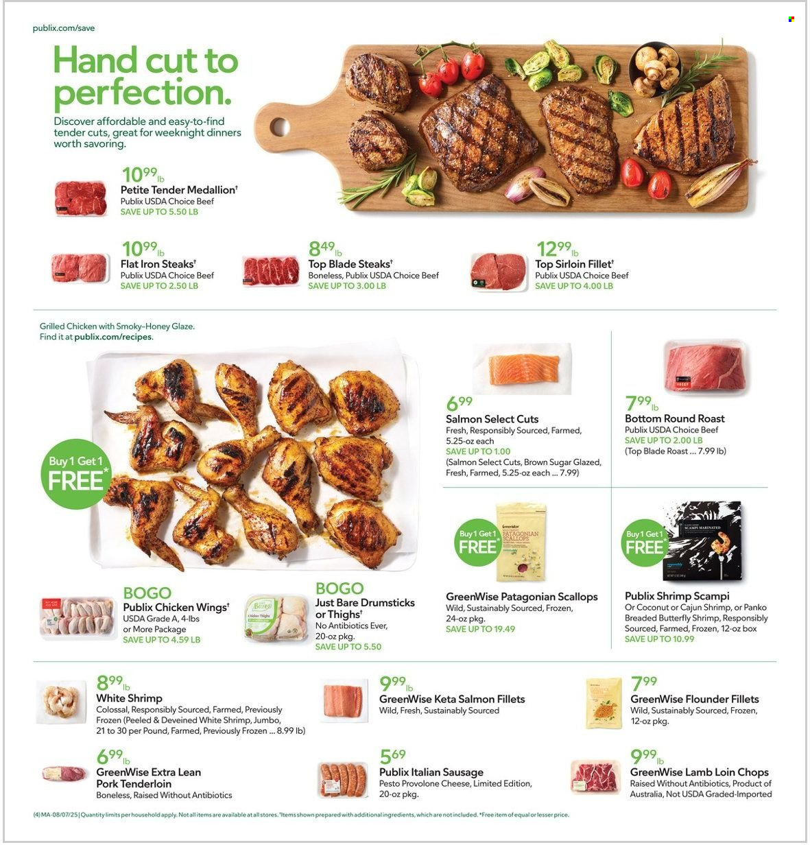 Publix ad - 08/07/2025 - 08/13/2025. Page 4