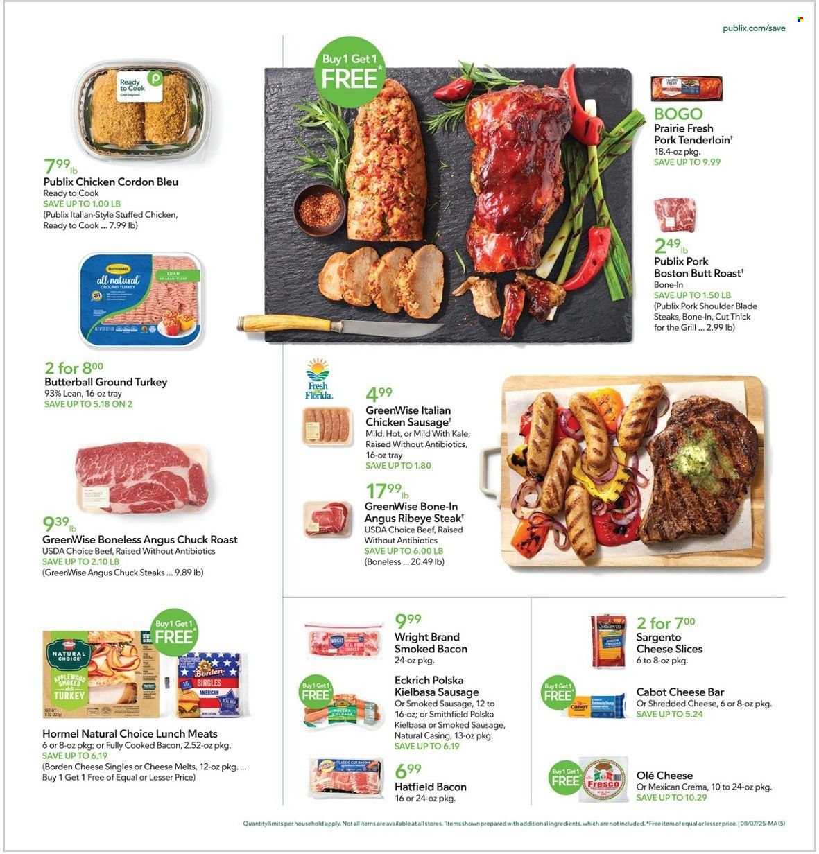 Publix ad - 08/07/2025 - 08/13/2025. Page 5