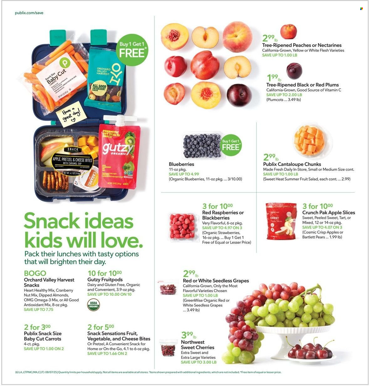 Publix ad - 08/07/2025 - 08/13/2025. Page 6