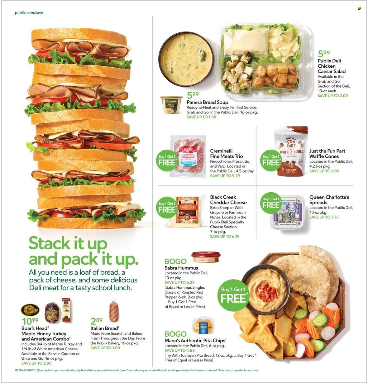 Publix ad - 08/07/2025 - 08/13/2025. Page 8