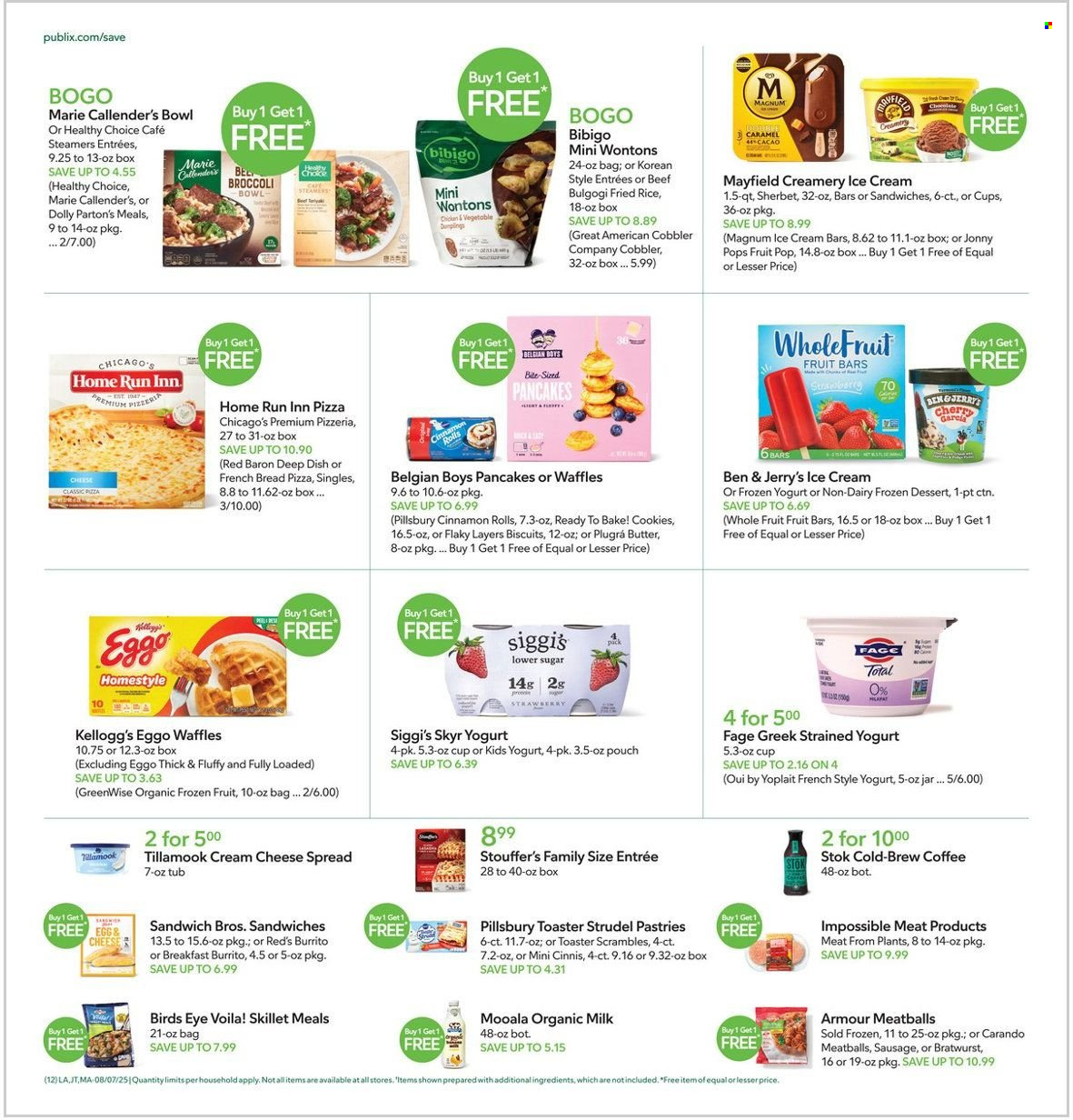 Publix ad - 08/07/2025 - 08/13/2025. Page 12
