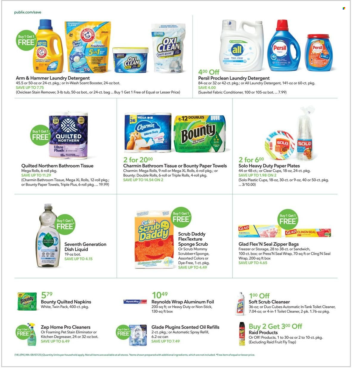Publix ad - 08/07/2025 - 08/13/2025. Page 14