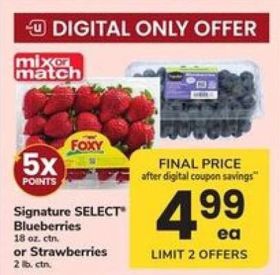 Signature SELECT Blueberries or Strawberries