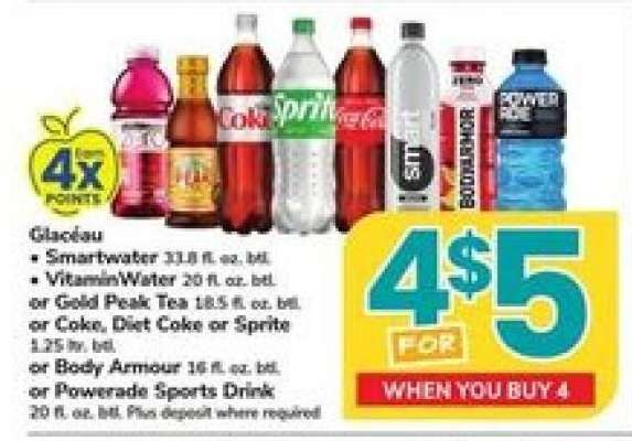 Glaceau and other drinks