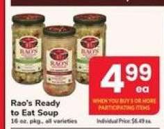 Rao's Ready to Eat Soup