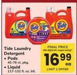 Tide Laundry Detergent