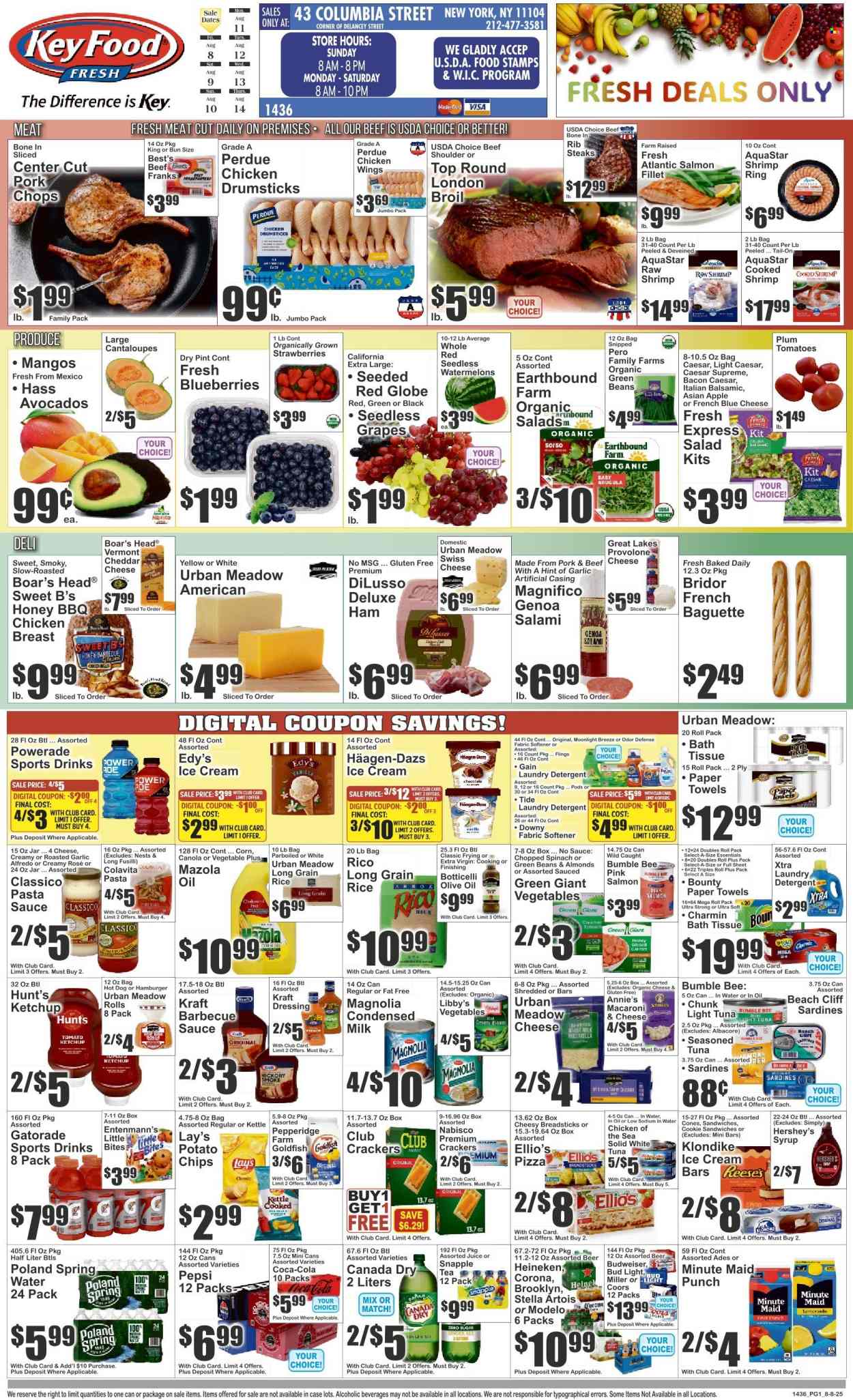 Key Food ad - 08/08/2025 - 08/14/2025. Page 1