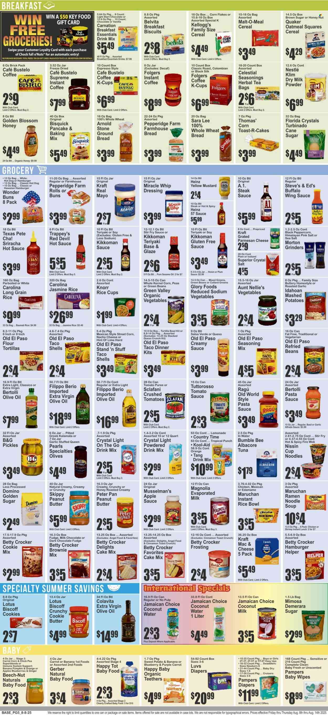 Key Food ad - 08/08/2025 - 08/14/2025. Page 6