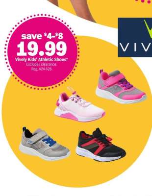 Vively Kids’ Athletic Shoes