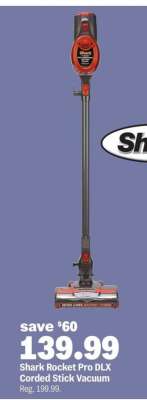 Shark Rocket Pro DLX Corded Stick Vacuum*