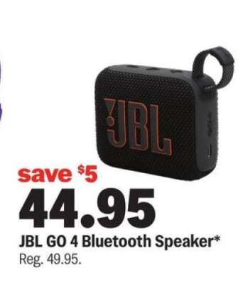 JBL Go 4 Bluetooth Speaker
