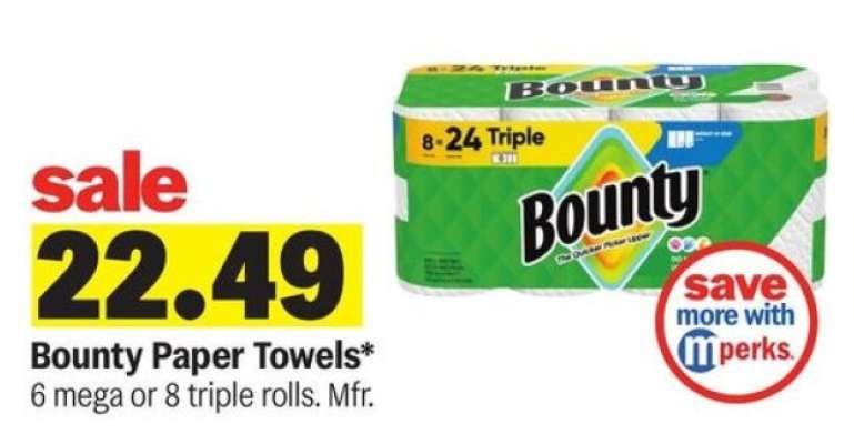 Bounty Paper Towels