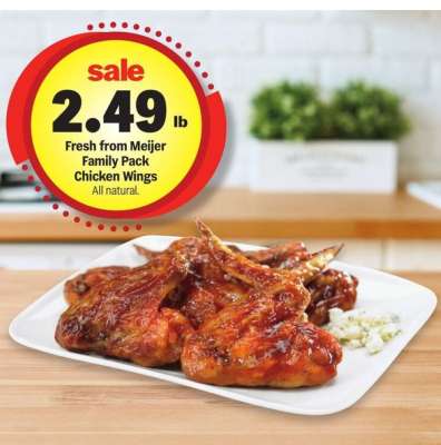 Meijer Family Pack Chicken Wings