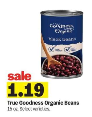 True Goodness Organic Beans