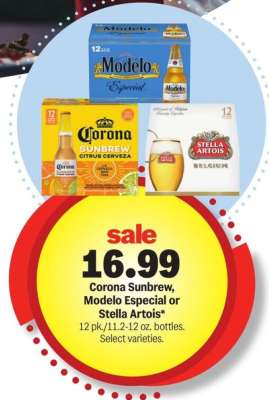 Corona Sunbrew, Modelo Especial or Stella Artois