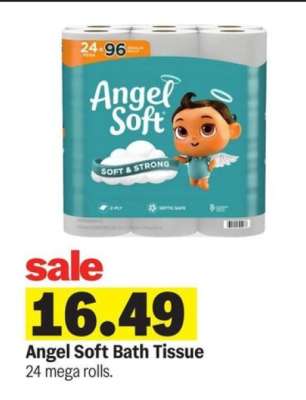 Angel Soft Bath Tissue