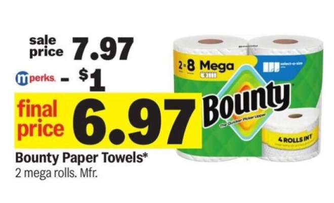 Bounty Paper Towels