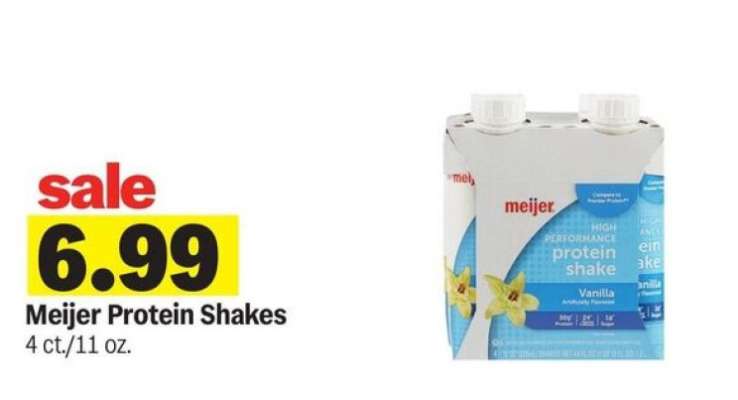 Meijer Protein Shakes*