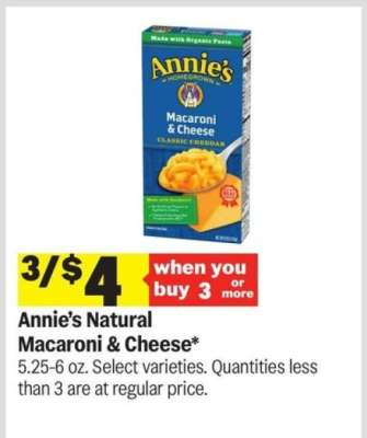 Annie's Natural Macaroni & Cheese