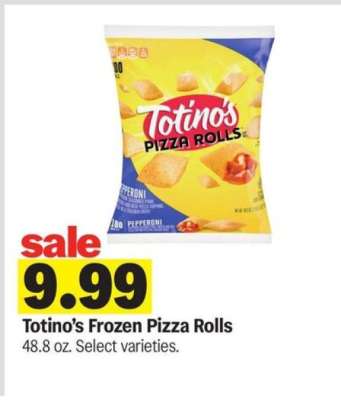 Totino's Frozen Pizza Rolls*