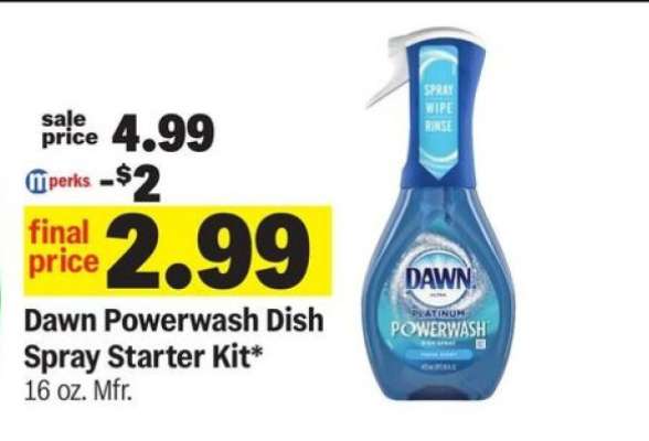 Dawn Powerwash Dish Spray Starter Kit*