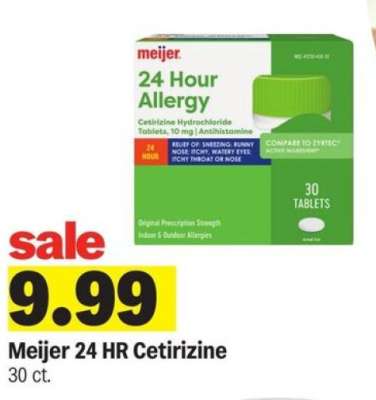 Meijer 24 HR Cetirizine