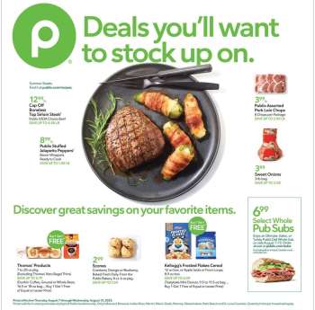 Publix Flyer - 08/07/2025 - 08/13/2025.