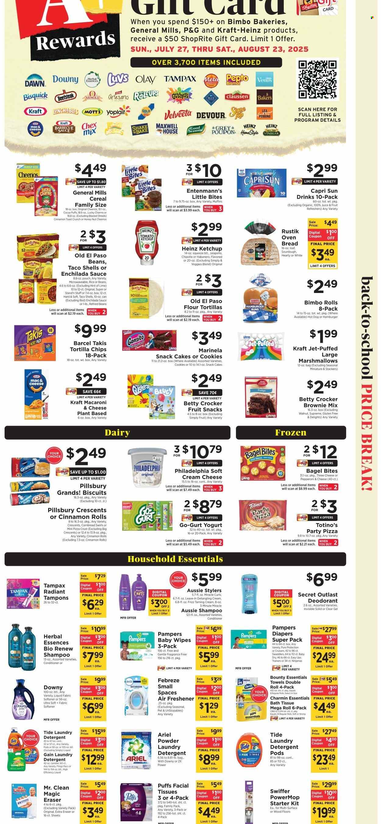 ShopRite ad - 08/10/2025 - 08/16/2025. Page 6