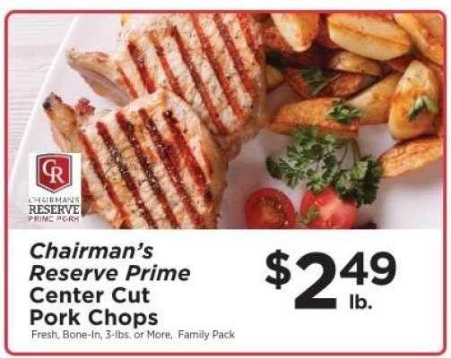 Chairman's Reserve Prime Center Cut Pork Chops