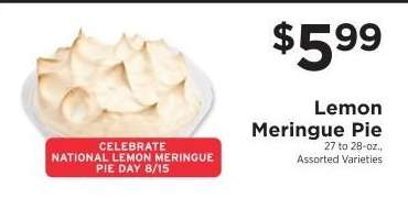 Lemon Meringue Pie