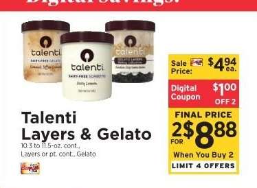 Talenti Layers & Gelato