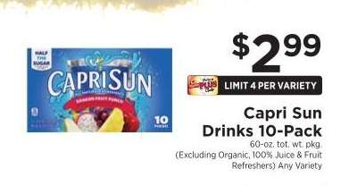 Capri Sun Drinks 10-Pack