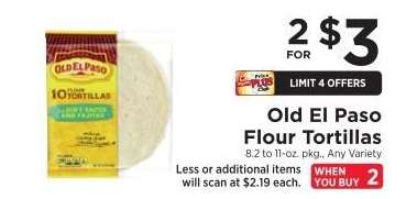 Old El Paso Flour Tortillas