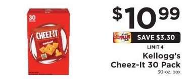 Kellogg's Cheez-It 30-Pack