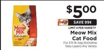 Meow Mix Cat Food