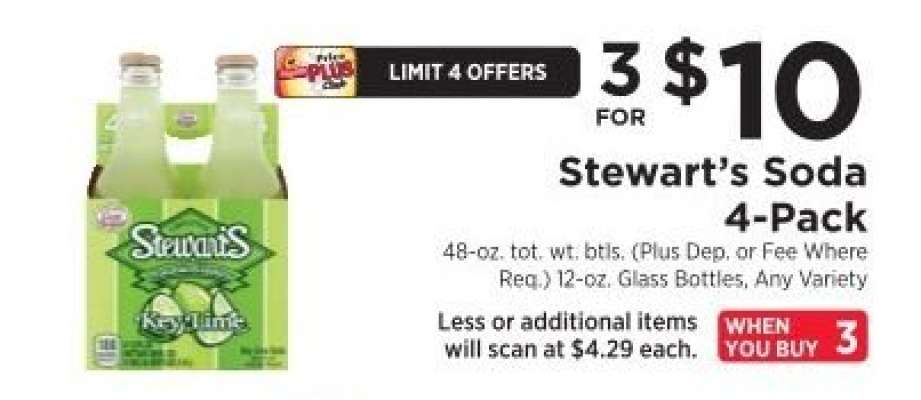 Stewart's Soda 4 Pack