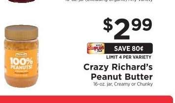 Crazy Richard’s Peanut Butter