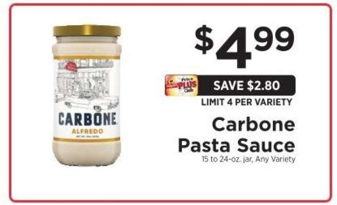 Carbone Pasta Sauce