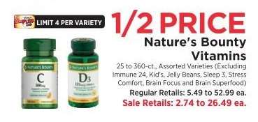 Nature's Bounty Vitamins*