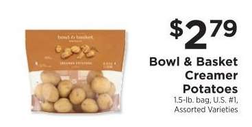 Bowl & Basket Creamer Potatoes