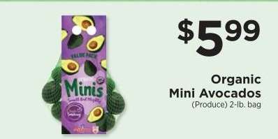 Organic Mini Avocados