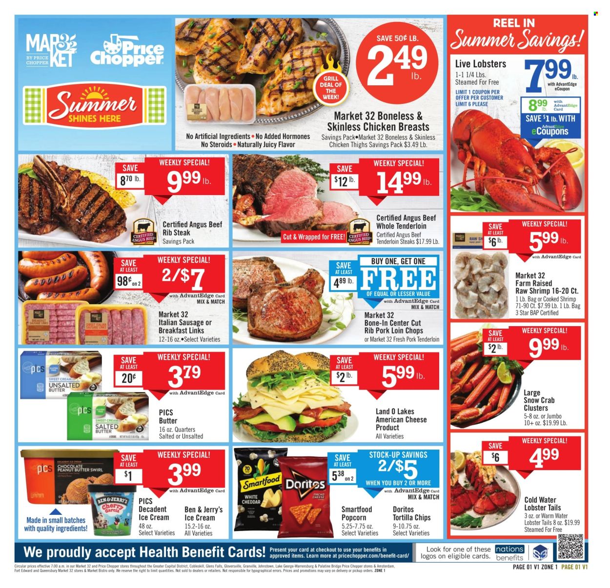 Price Chopper ad - 08/10/2025 - 08/16/2025. Page 1