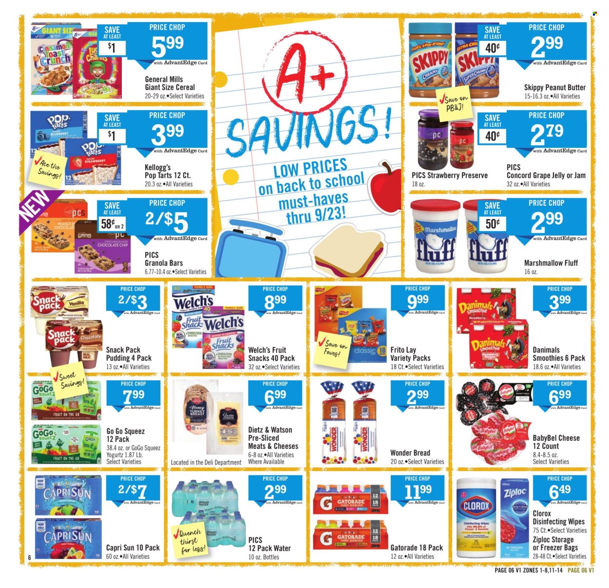 Price Chopper ad - 08/10/2025 - 08/16/2025. Page 6