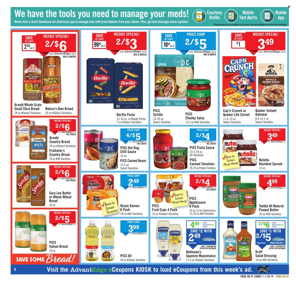 Price Chopper ad - 08/10/2025 - 08/16/2025. Page 8