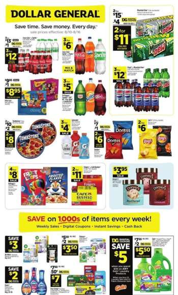 Dollar General Flyer - 08/10/2025 - 08/16/2025.