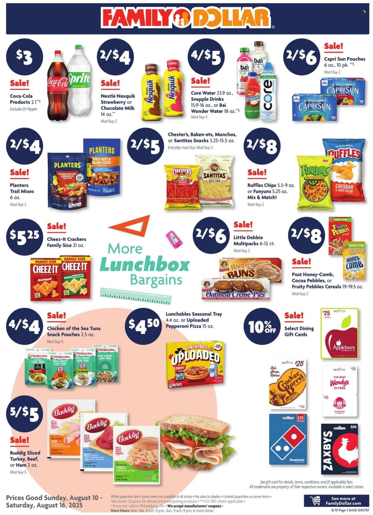 Family Dollar ad - 08/10/2025 - 08/16/2025. Page 2
