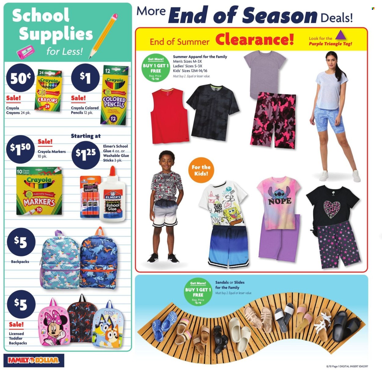 Family Dollar ad - 08/10/2025 - 08/16/2025. Page 5