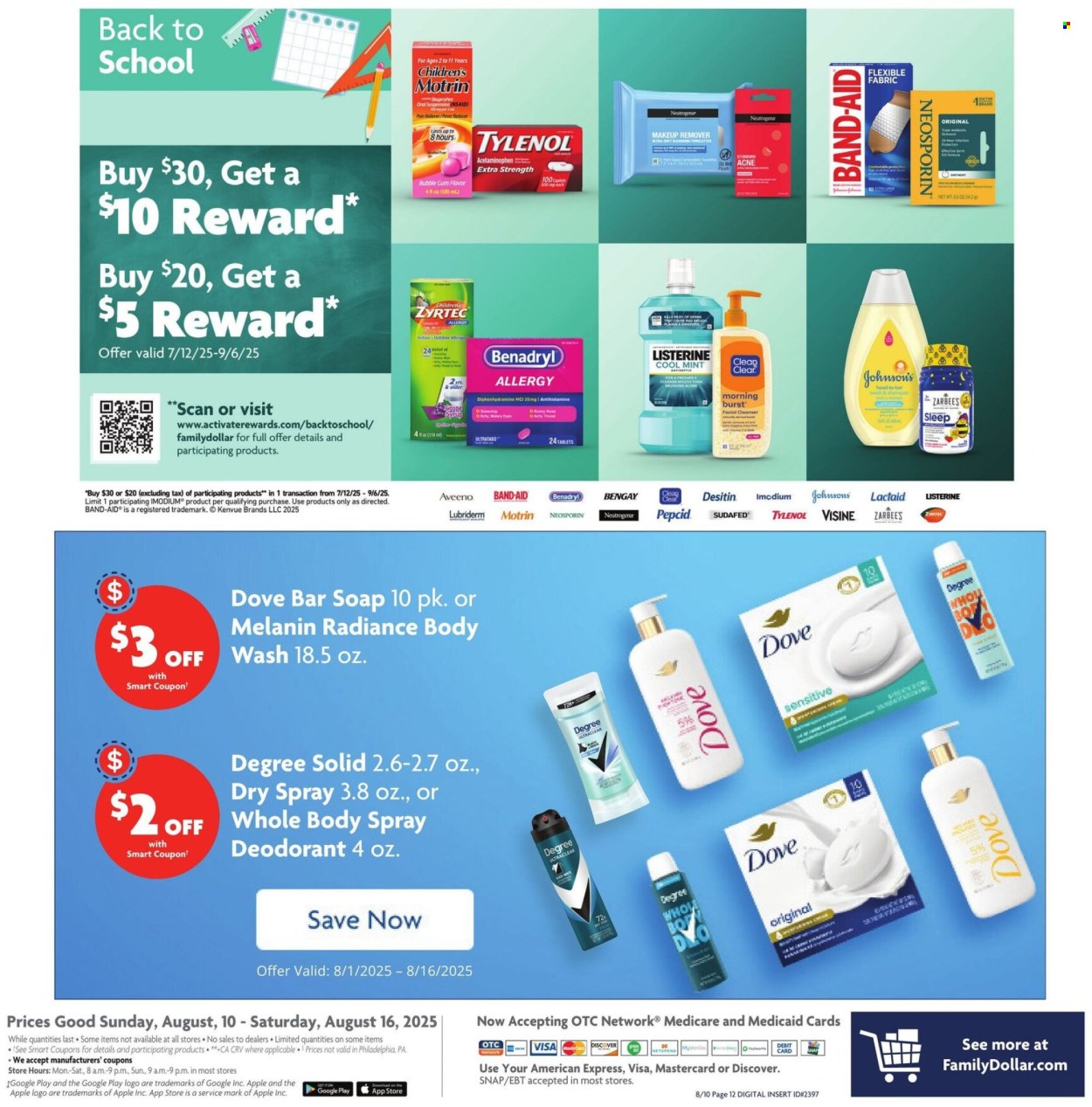 Family Dollar ad - 08/10/2025 - 08/16/2025. Page 14
